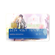 Load image into Gallery viewer, Anime Your Lie in April Credit Card Skins (4-in-1 Pack)
