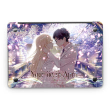 Load image into Gallery viewer, Anime Your Lie in April Macbook Skin