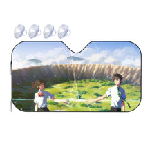 Load image into Gallery viewer, Anime Your Name. Car Sunshade