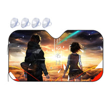Load image into Gallery viewer, Anime Your Name. Car Sunshade