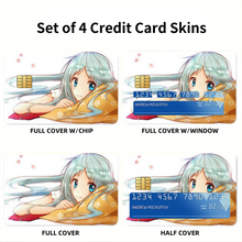 Load image into Gallery viewer, Anohana Credit Card Skins (4-in-1 Pack)