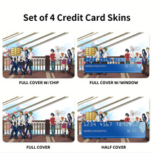 Load image into Gallery viewer, Anohana Credit Card Skins (4-in-1 Pack)