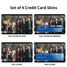 Load image into Gallery viewer, Anohana Credit Card Skins (4-in-1 Pack)