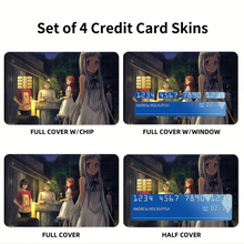 Load image into Gallery viewer, Anohana Credit Card Skins (4-in-1 Pack)