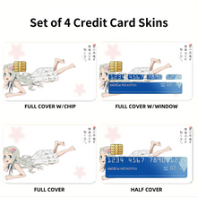 Load image into Gallery viewer, Anohana Credit Card Skins (4-in-1 Pack)