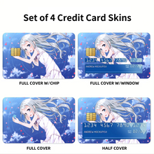 Load image into Gallery viewer, Anohana Credit Card Skins (4-in-1 Pack)