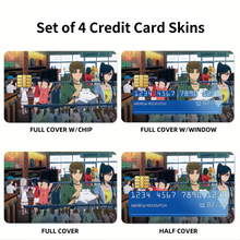 Load image into Gallery viewer, Anohana Credit Card Skins (4-in-1 Pack)