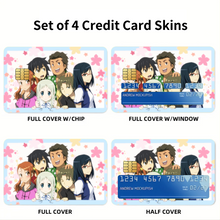 Load image into Gallery viewer, Anohana Credit Card Skins (4-in-1 Pack)
