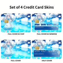 Load image into Gallery viewer, Anohana Credit Card Skins (4-in-1 Pack)