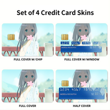 Load image into Gallery viewer, Anohana Credit Card Skins (4-in-1 Pack)