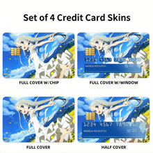 Load image into Gallery viewer, Anohana Credit Card Skins (4-in-1 Pack)