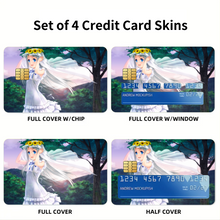 Load image into Gallery viewer, Anohana Credit Card Skins (4-in-1 Pack)