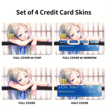 Load image into Gallery viewer, Anohana Credit Card Skins (4-in-1 Pack)