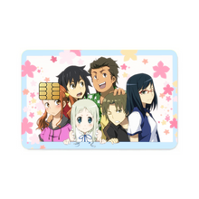 Load image into Gallery viewer, Anohana Credit Card Skins (4-in-1 Pack)