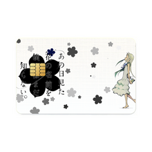Load image into Gallery viewer, Anohana Credit Card Skins (4-in-1 Pack)