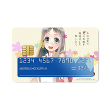 Load image into Gallery viewer, Anohana Credit Card Skins (4-in-1 Pack)
