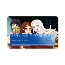 Load image into Gallery viewer, Anohana Credit Card Skins (4-in-1 Pack)
