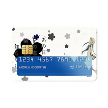 Load image into Gallery viewer, Anohana Credit Card Skins (4-in-1 Pack)