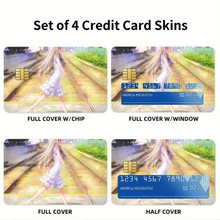 Load image into Gallery viewer, Anohana Meiko Honma Credit Card Skins (4-in-1 Pack)