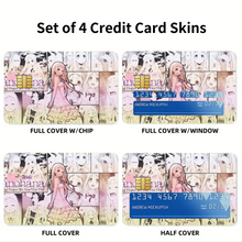 Load image into Gallery viewer, Anohana Meiko Honma Credit Card Skins (4-in-1 Pack)
