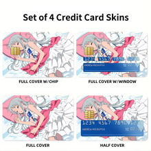 Load image into Gallery viewer, Anohana Meiko Honma Credit Card Skins (4-in-1 Pack)