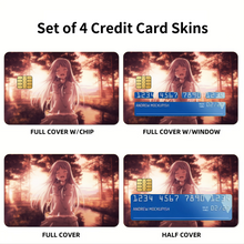 Load image into Gallery viewer, Anohana Meiko Honma Credit Card Skins (4-in-1 Pack)
