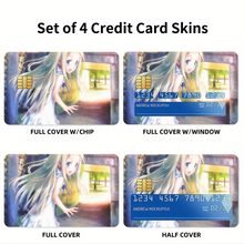 Load image into Gallery viewer, Anohana Meiko Honma Credit Card Skins (4-in-1 Pack)