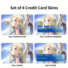 Load image into Gallery viewer, Anohana Meiko Honma Credit Card Skins (4-in-1 Pack)