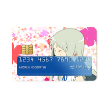 Load image into Gallery viewer, Anohana Meiko Honma Credit Card Skins (4-in-1 Pack)