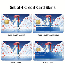 Load image into Gallery viewer, Anohana Meiko Honma, Jinta Yadomi Credit Card Skins (4-in-1 Pack)