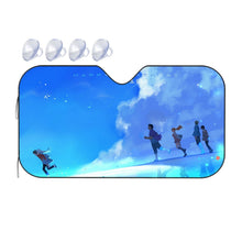 Load image into Gallery viewer, Anohana Meiko Honma, Jinta Yadomi, Naruko Anjou, Tetsudou Hisakawa, Chiriko Tsurumi Car Sunshade