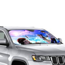 Load image into Gallery viewer, Anohana Meiko Honma, Jinta Yadomi, Naruko Anjou, Tetsudou Hisakawa, Chiriko Tsurumi  Car Sunshade