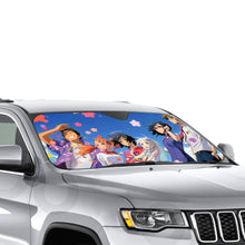 Load image into Gallery viewer, Anohana Meiko Honma, Jinta Yadomi, Naruko Anjou, Tetsudou Hisakawa, Chiriko Tsurumi  Car Sunshade
