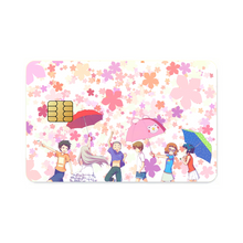 Load image into Gallery viewer, Anohana Meiko Honma, Jinta Yadomi, Naruko Anjou, Tetsudou Hisakawa, Chiriko Tsurumi Credit Card Skins (4-in-1 Pack)