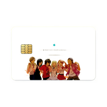 Load image into Gallery viewer, Anohana Meiko Honma, Jinta Yadomi, Naruko Anjou, Tetsudou Hisakawa, Chiriko Tsurumi Credit Card Skins (4-in-1 Pack)