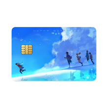 Load image into Gallery viewer, Anohana Meiko Honma, Jinta Yadomi, Naruko Anjou, Tetsudou Hisakawa, Chiriko Tsurumi Credit Card Skins (4-in-1 Pack)