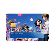 Load image into Gallery viewer, Anohana Meiko Honma, Jinta Yadomi, Naruko Anjou, Tetsudou Hisakawa, Chiriko Tsurumi Credit Card Skins (4-in-1 Pack)
