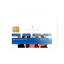 Load image into Gallery viewer, Anohana Meiko Honma, Jinta Yadomi, Naruko Anjou, Tetsudou Hisakawa, Chiriko Tsurumi Credit Card Skins (4-in-1 Pack)