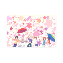 Load image into Gallery viewer, Anohana Meiko Honma, Jinta Yadomi, Naruko Anjou, Tetsudou Hisakawa, Chiriko Tsurumi Credit Card Skins (4-in-1 Pack)