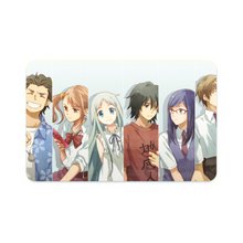 Load image into Gallery viewer, Anohana Meiko Honma, Jinta Yadomi, Naruko Anjou, Tetsudou Hisakawa, Chiriko Tsurumi Credit Card Skins (4-in-1 Pack)