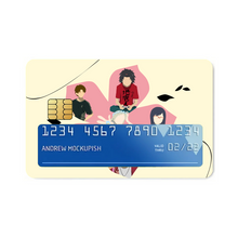 Load image into Gallery viewer, Anohana Meiko Honma, Jinta Yadomi, Naruko Anjou, Tetsudou Hisakawa, Chiriko Tsurumi Credit Card Skins (4-in-1 Pack)