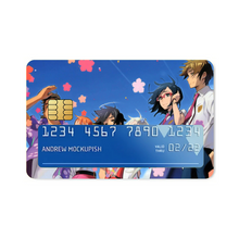 Load image into Gallery viewer, Anohana Meiko Honma, Jinta Yadomi, Naruko Anjou, Tetsudou Hisakawa, Chiriko Tsurumi Credit Card Skins (4-in-1 Pack)