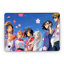 Load image into Gallery viewer, Anohana Meiko Honma, Jinta Yadomi, Naruko Anjou, Tetsudou Hisakawa, Chiriko Tsurumi  Macbook Skin