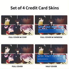 Load image into Gallery viewer, Another Mei Misaki Credit Card Skins (4-in-1 Pack)