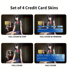 Load image into Gallery viewer, Another Mei Misaki Credit Card Skins (4-in-1 Pack)