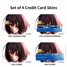 Load image into Gallery viewer, Another Mei Misaki Credit Card Skins (4-in-1 Pack)