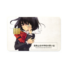 Load image into Gallery viewer, Another Mei Misaki Credit Card Skins (4-in-1 Pack)