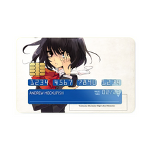 Load image into Gallery viewer, Another Mei Misaki Credit Card Skins (4-in-1 Pack)