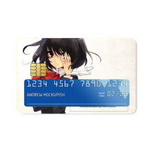 Load image into Gallery viewer, Another Mei Misaki Credit Card Skins (4-in-1 Pack)