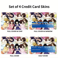 Load image into Gallery viewer, Another Mei Misaki, Izumi Akazawa Credit Card Skins (4-in-1 Pack)